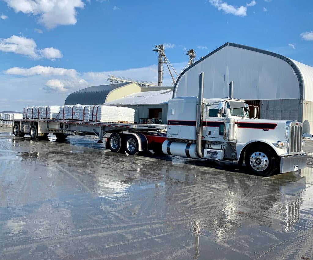 Semi loaded with TruMelt